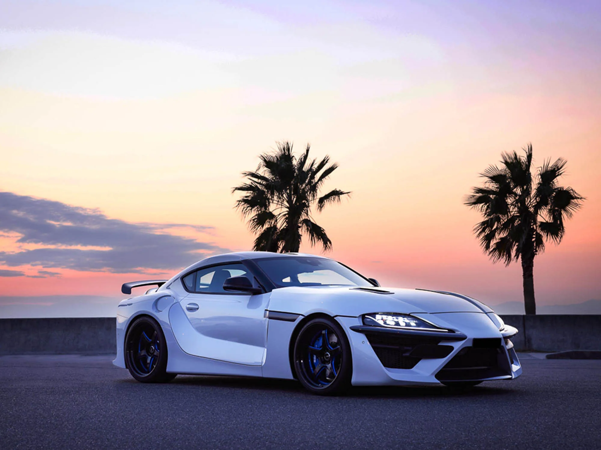 Real Carbon Fier Mirror Cover Caps Replace For 2020-2026 Toyota Supra A90 - Image 2