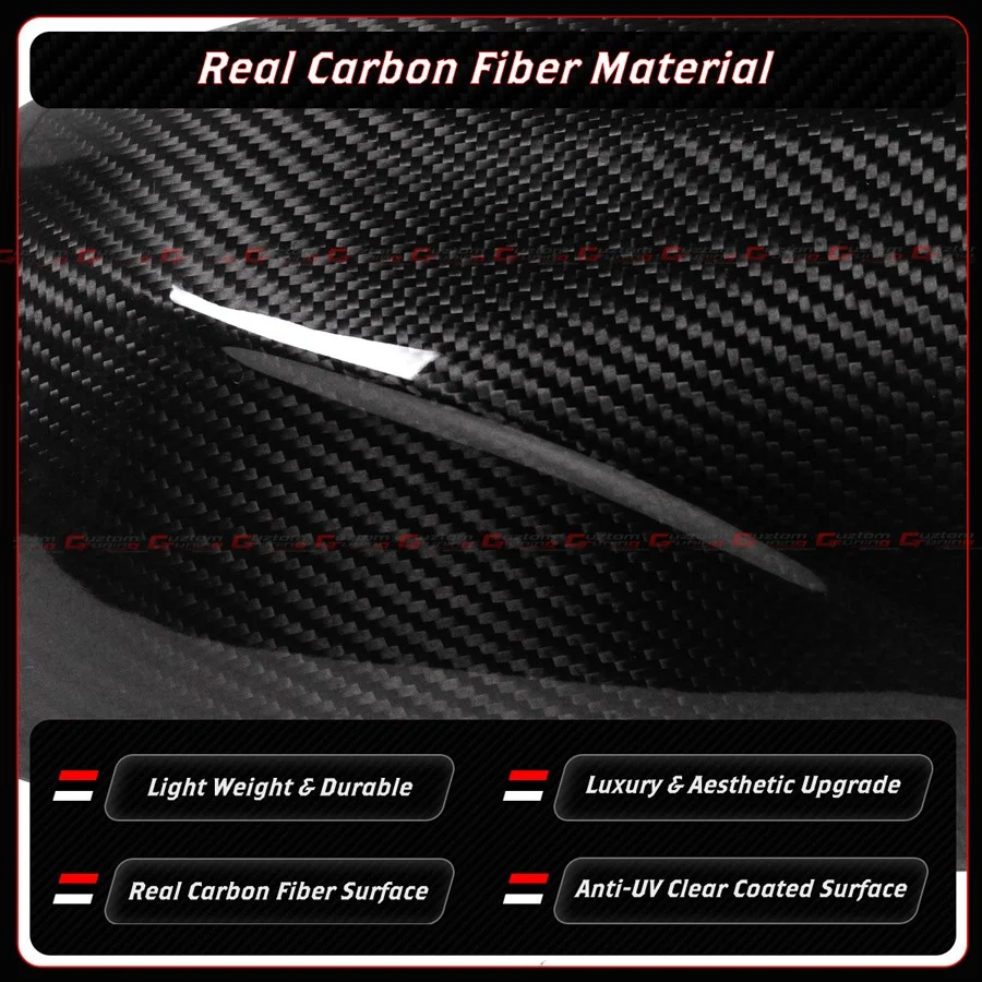 Carbon Fiber Replacement Mirror Caps Cover For BMW F98 X4M F95 X5M F96 X6M M40i M60i - Image 5