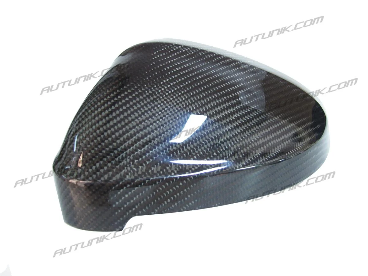 Pair Carbon Fiber Side Mirror Cover Caps for AUDI A4 B9 S4 RS4 A5 F5 S5 RS5 2017-2025 - Image 10