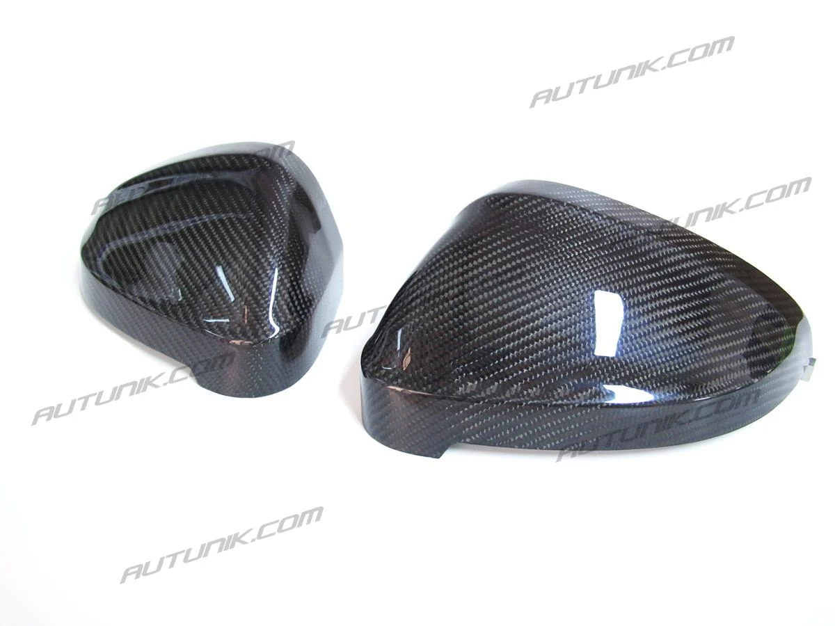 Pair Carbon Fiber Side Mirror Cover Caps for AUDI A4 B9 S4 RS4 A5 F5 S5 RS5 2017-2025 - Image 7