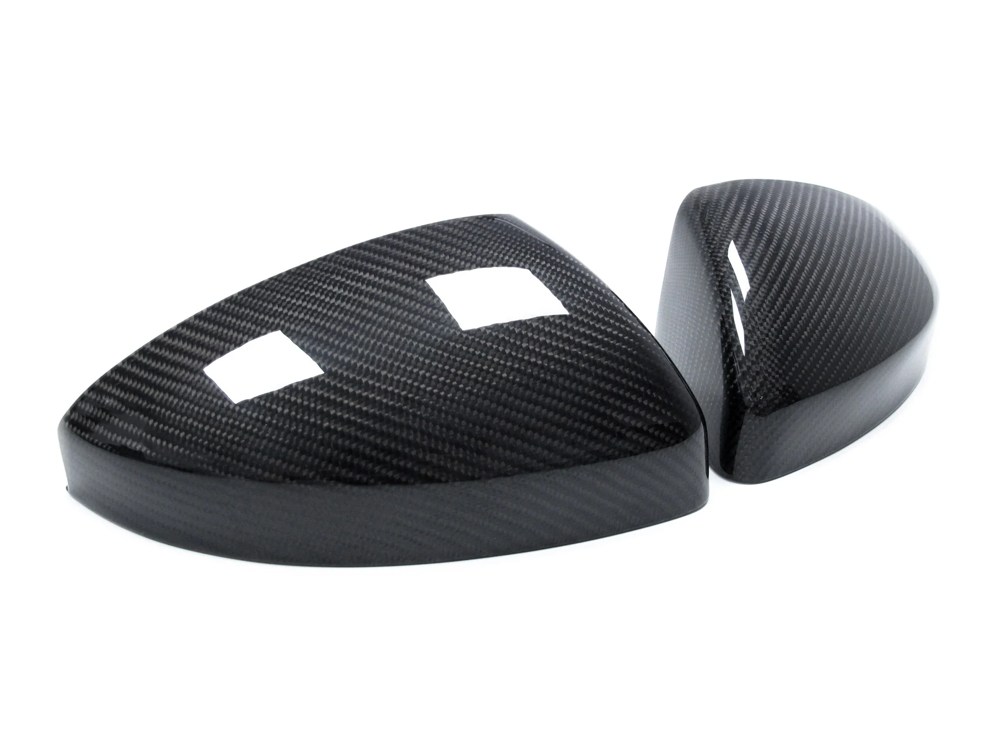 NO Assist For 2015-2025 Audi TT TTS TTRS MK3 R8 8S Real Carbon Fiber Mirror Caps Replacement - Image 6