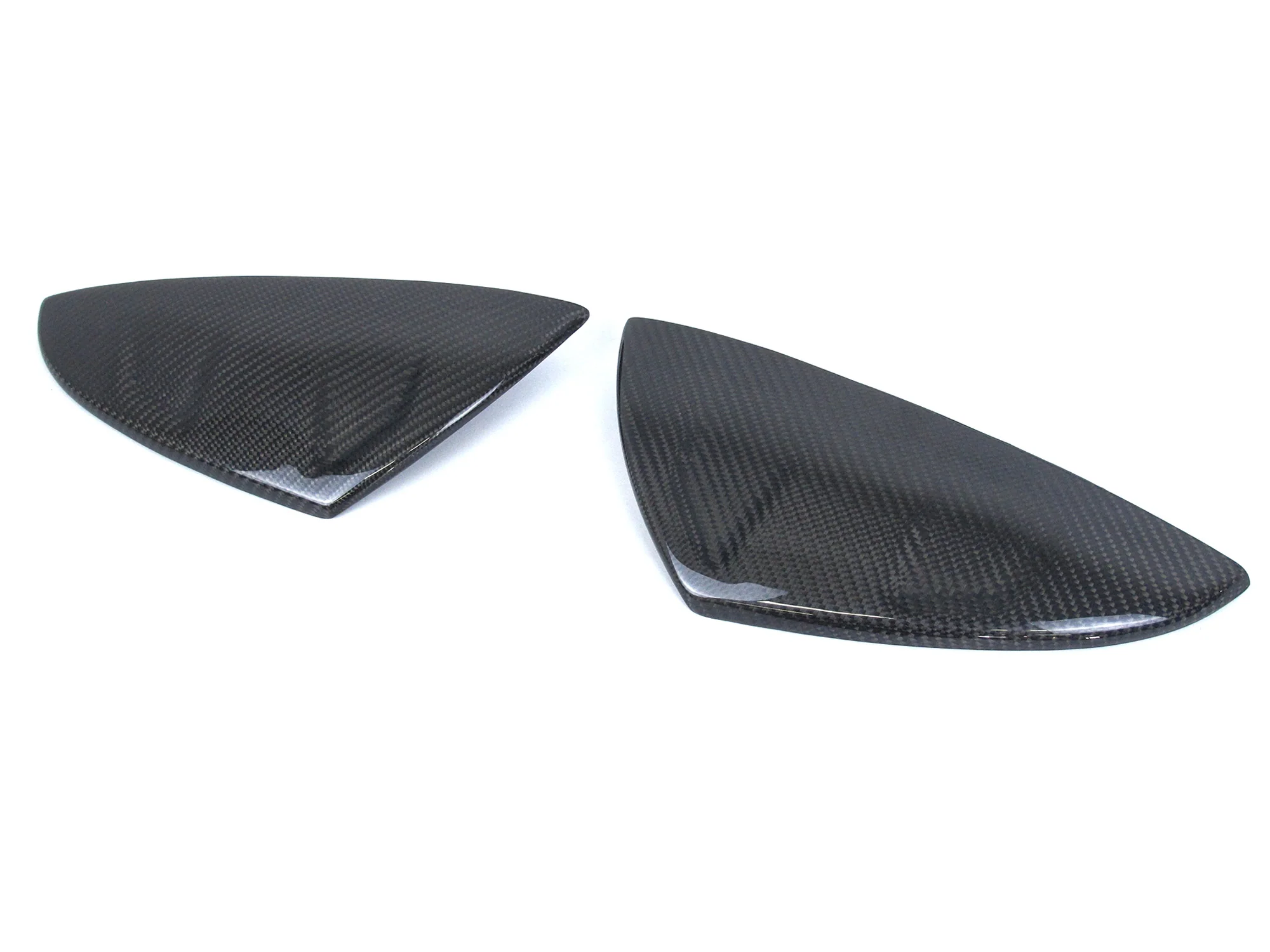 M Style Carbon Fiber Mirror Caps for Lexus IS ES RC LC LS UX IS300 IS350 2021-2026 - Image 4