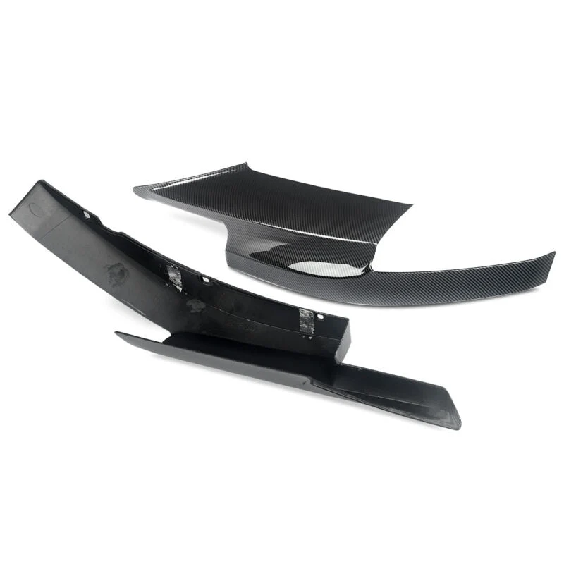For 2010-2016 BMW F10 M5 Only Carbon Fiber Look Front Bumper Corner Splitter Side Canards - Image 10