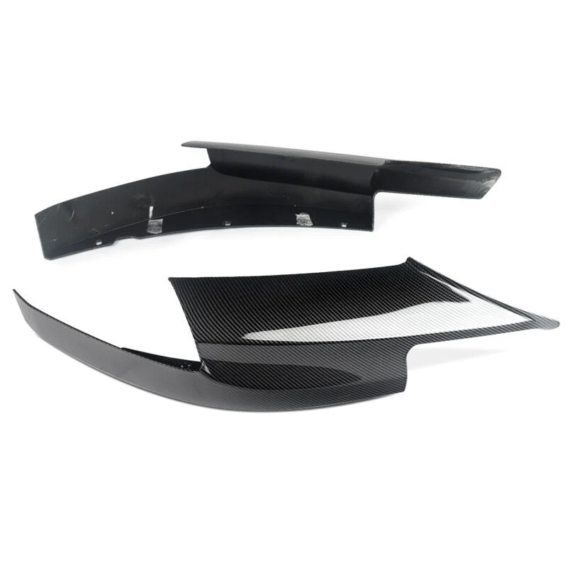 For 2010-2016 BMW F10 M5 Only Carbon Fiber Look Front Bumper Corner Splitter Side Canards - Image 11