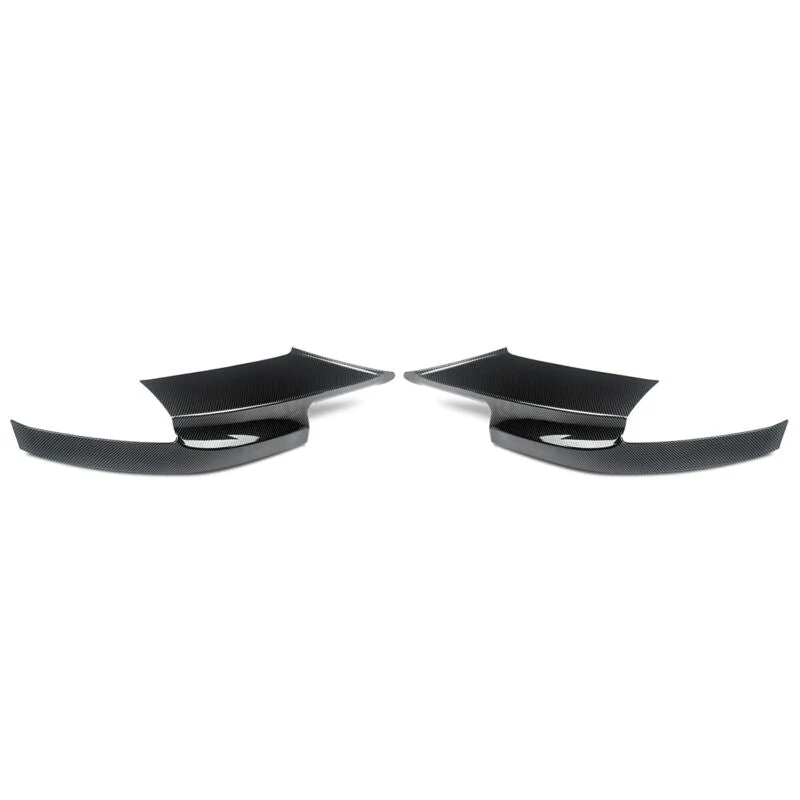 For 2010-2016 BMW F10 M5 Only Carbon Fiber Look Front Bumper Corner Splitter Side Canards - Image 8
