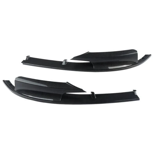Carbon Look Front Splitter Lip For BMW 3 Series F30 F31 2012-2018 M Sport - Image 3