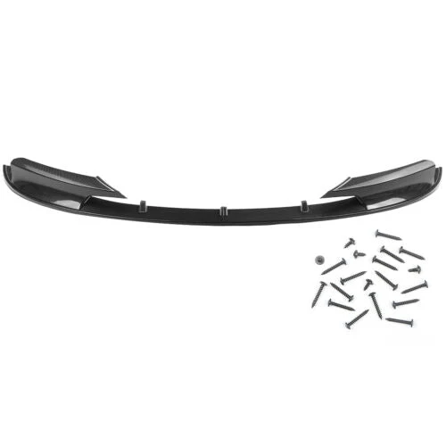 Carbon Look Front Splitter Lip For BMW 3 Series F30 F31 2012-2018 M Sport - Image 4