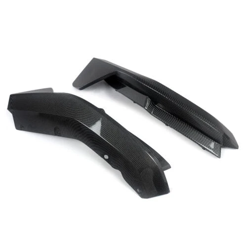 Carbon Look Rear Bumper Corner Splitter Extension for BMW G80 M3 2021-2024 - Image 14