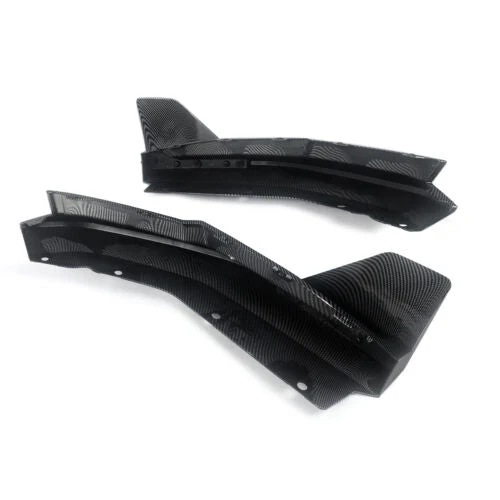 Carbon Look Rear Bumper Corner Splitter Extension for BMW G80 M3 2021-2024 - Image 15
