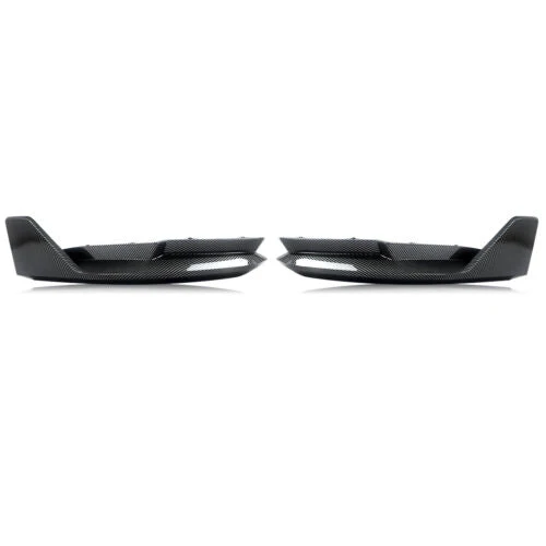Carbon Look Rear Bumper Corner Splitter Extension for BMW G80 M3 2021-2024 - Image 6