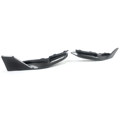 Carbon Look Rear Bumper Corner Splitter Extension for BMW G80 M3 2021-2024 - Image 8
