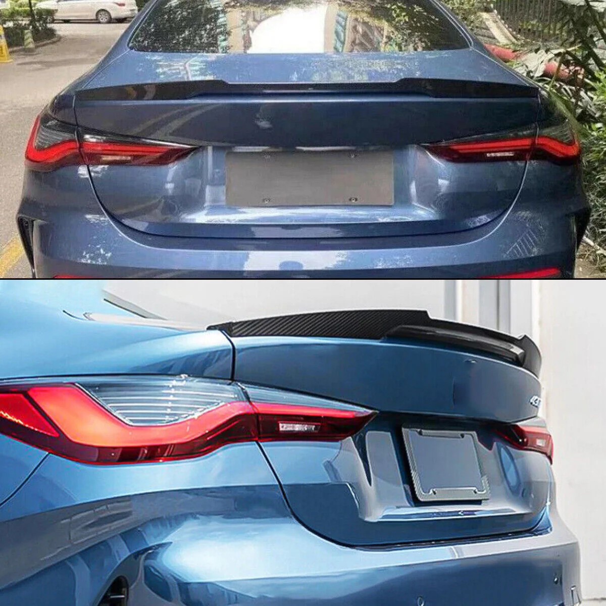 Carbon Look Rear Spoiler Wing for BMW G22 4-Series 430i G82 M4 2021-2024 - Image 2