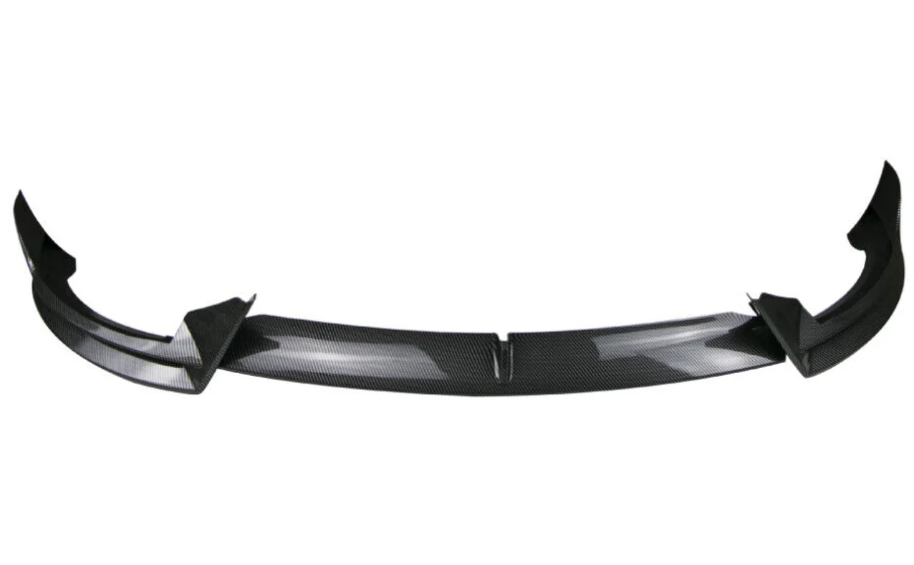 Carbon Style Front Bumper Lip Spoiler Splitter For Tesla Model Y 2020-2024 - Image 4