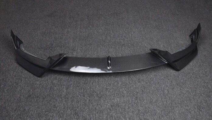 Carbon Style Front Bumper Lip Spoiler Splitter For Tesla Model Y 2020-2024 - Image 7