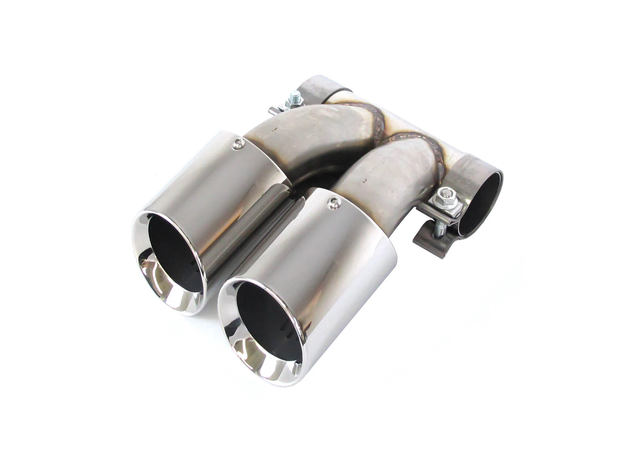 Chrome Exhaust Tips For Porsche 718 Boxster Cayman 2017-2025 Stainless Tailpipe - Image 10