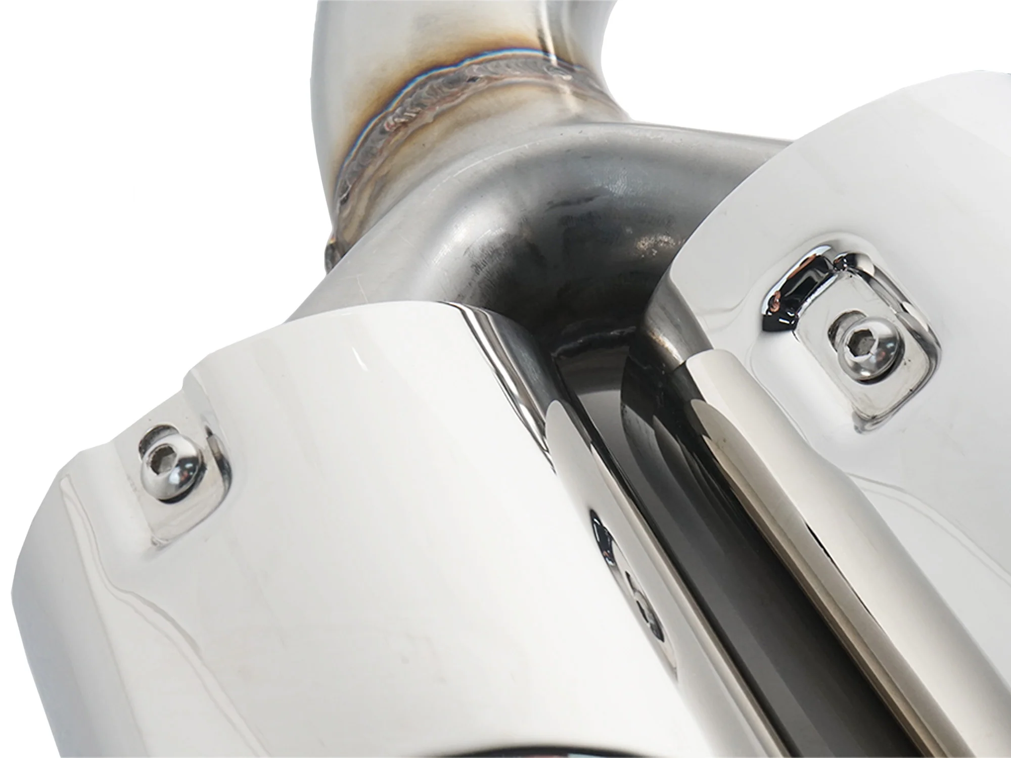 Chrome Exhaust Tips Sporty for Porsch Cayenne E-Hybrid 9Y0 9Y3 2019-2026 - Image 11