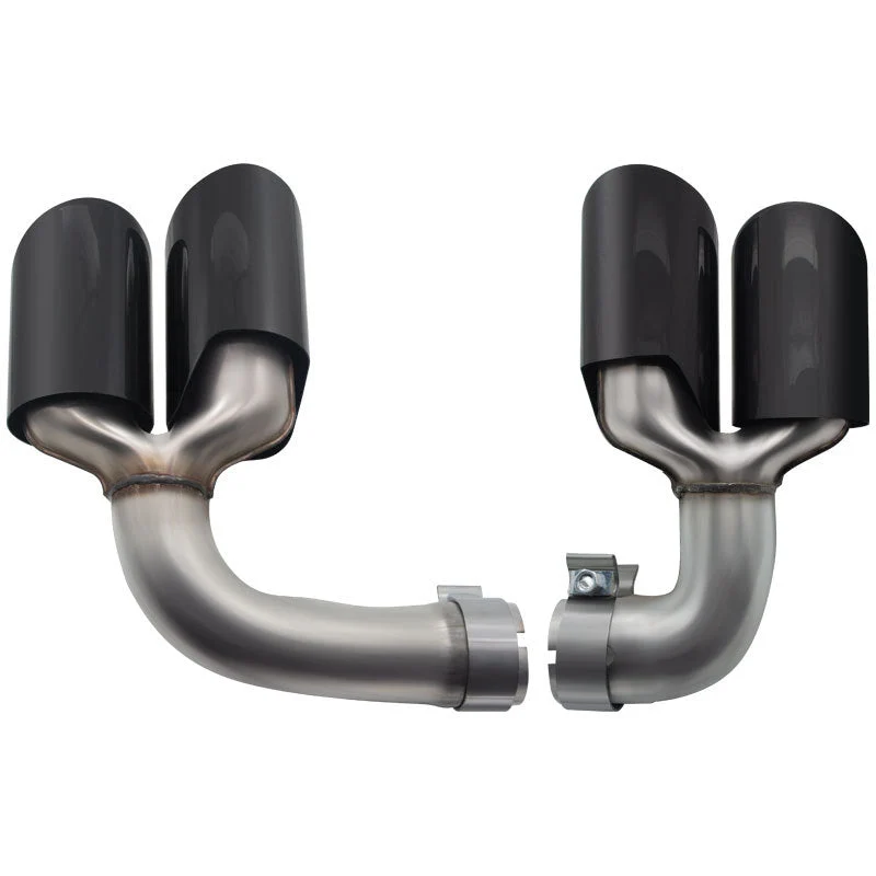 Chrome Exhaust Tips Sporty for Porsch Cayenne E-Hybrid 9Y0 9Y3 2019-2026 - Image 13