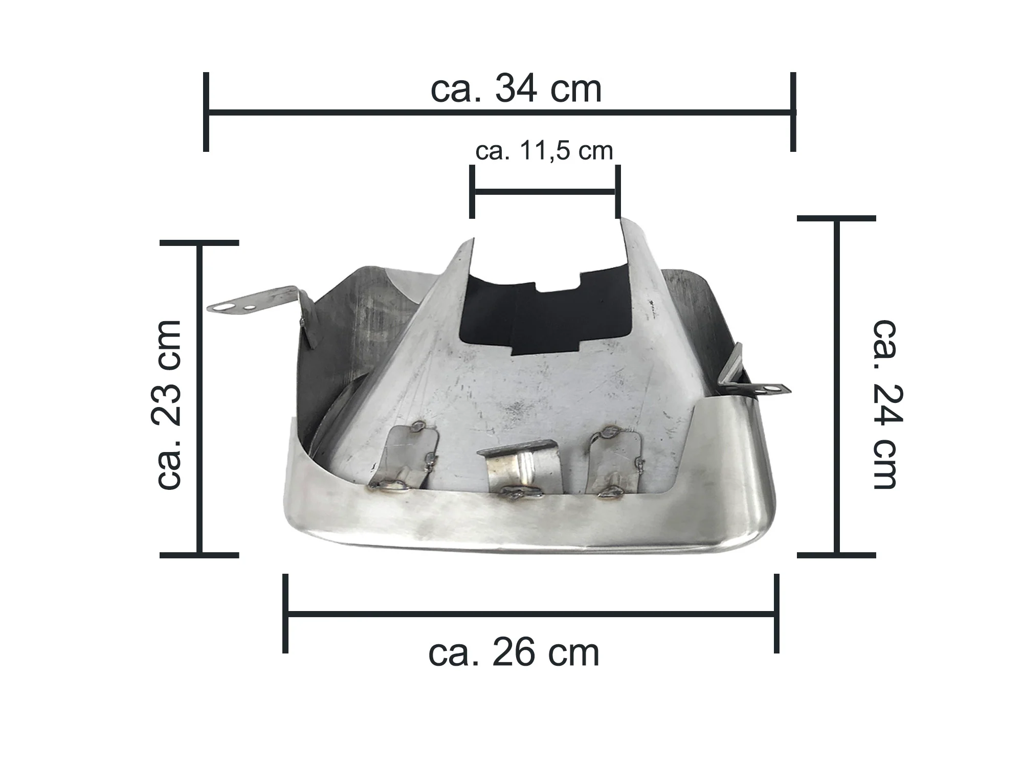 Chrome Exhaust Tips Tail Pipe Replace For Land Rover Range Rover HSE L405 2014-2017 - Image 14