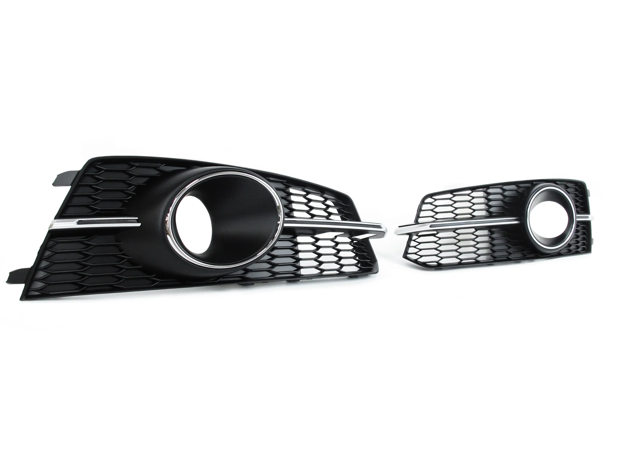 For Audi A6 S6 2016-2018 Sline Fog Light Grill Cover Lamp Grille W / ACC - Image 5