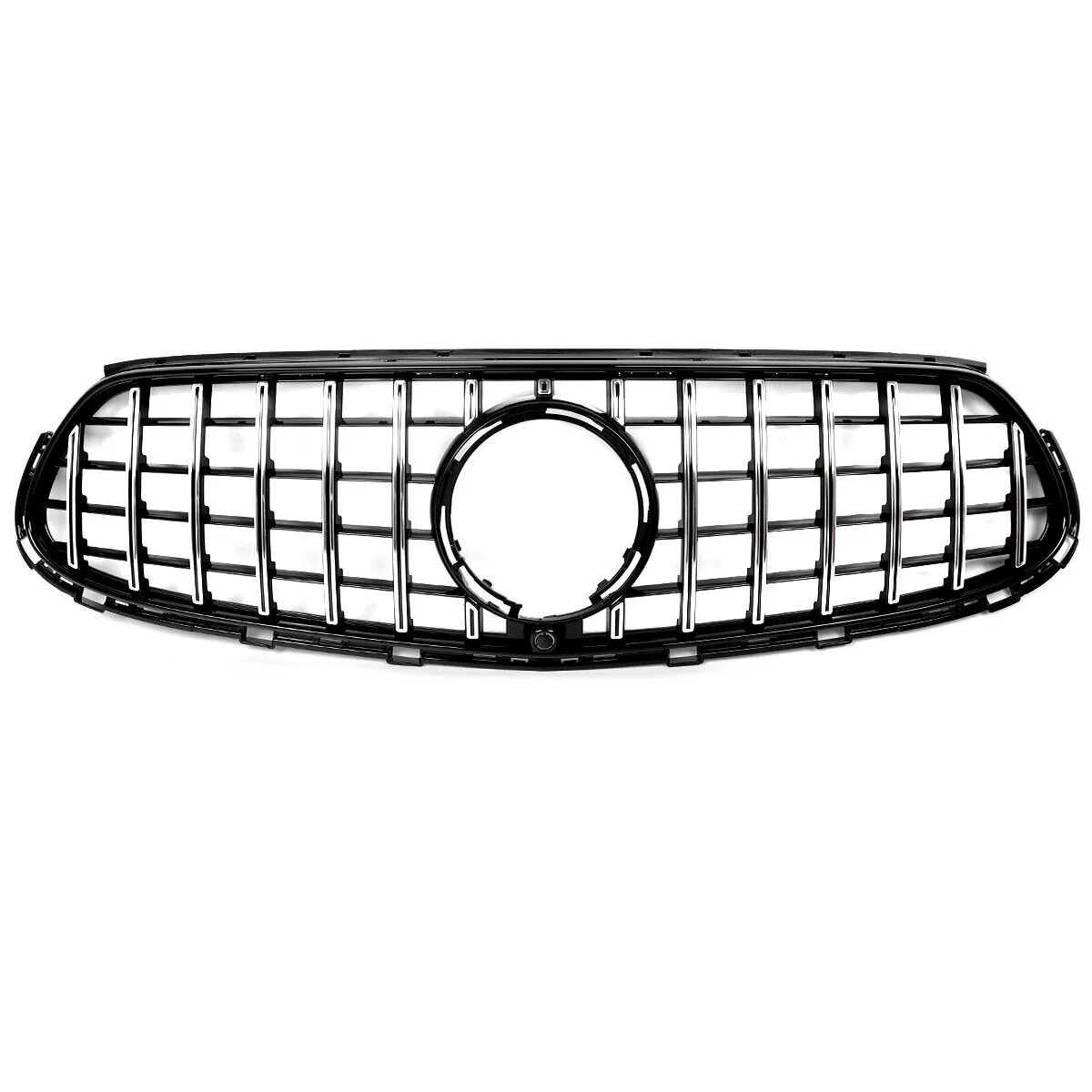 Chrome For 2023-2026 Mercedes Benz X254 C254 GLC300 GLC43 AMG-LINE Front Grille Grill - Image 3