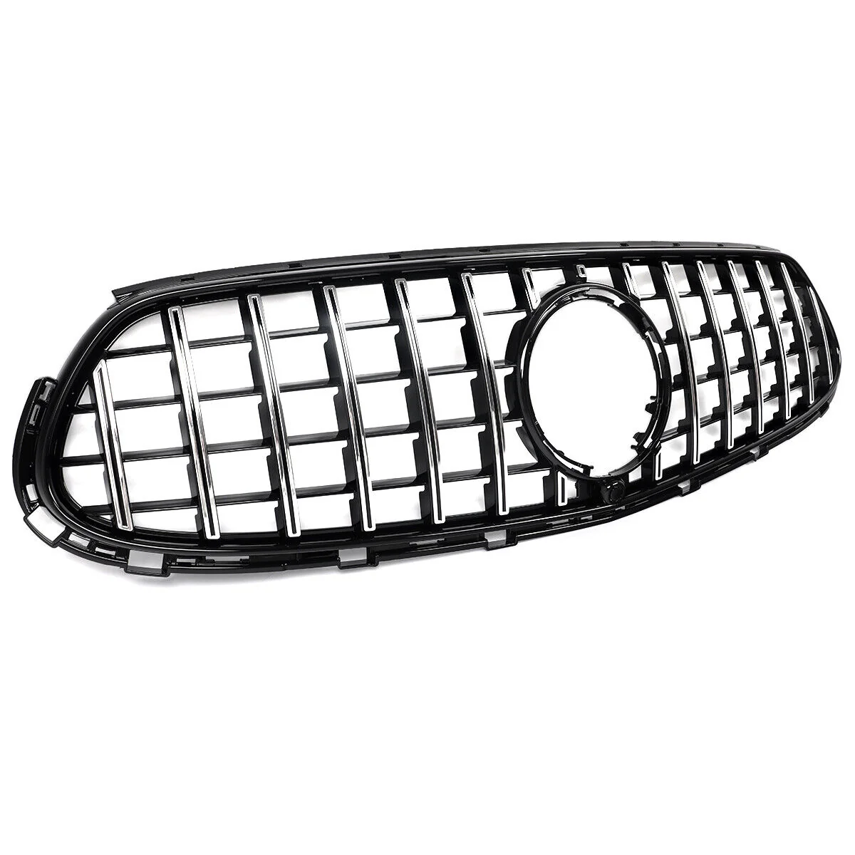 Chrome For 2023-2026 Mercedes Benz X254 C254 GLC300 GLC43 AMG-LINE Front Grille Grill - Image 6