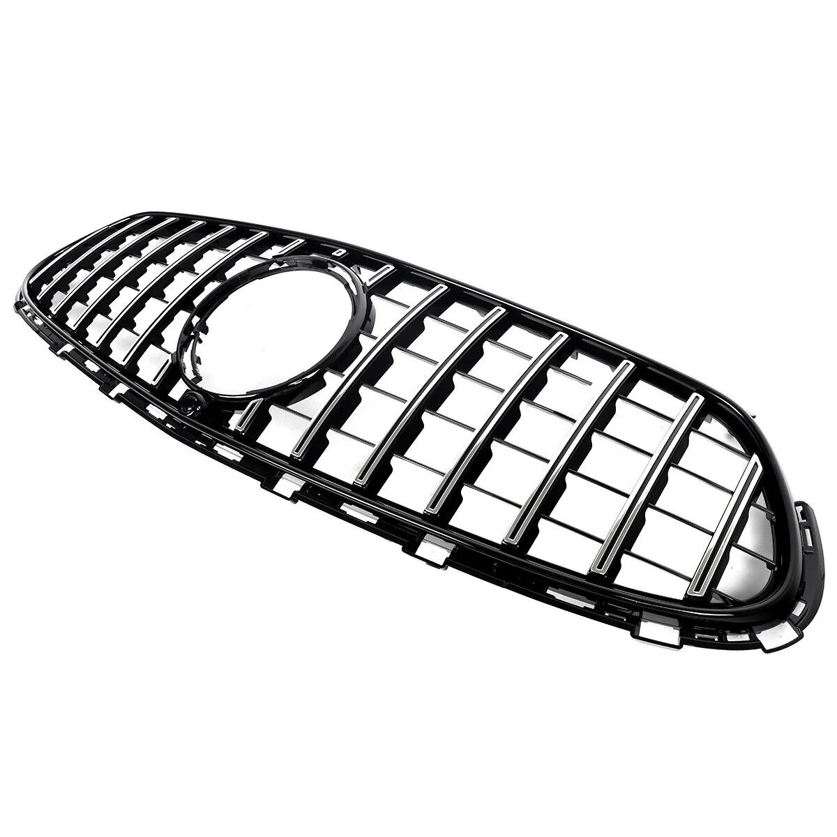 Chrome For 2023-2026 Mercedes Benz X254 C254 GLC300 GLC43 AMG-LINE Front Grille Grill - Image 7