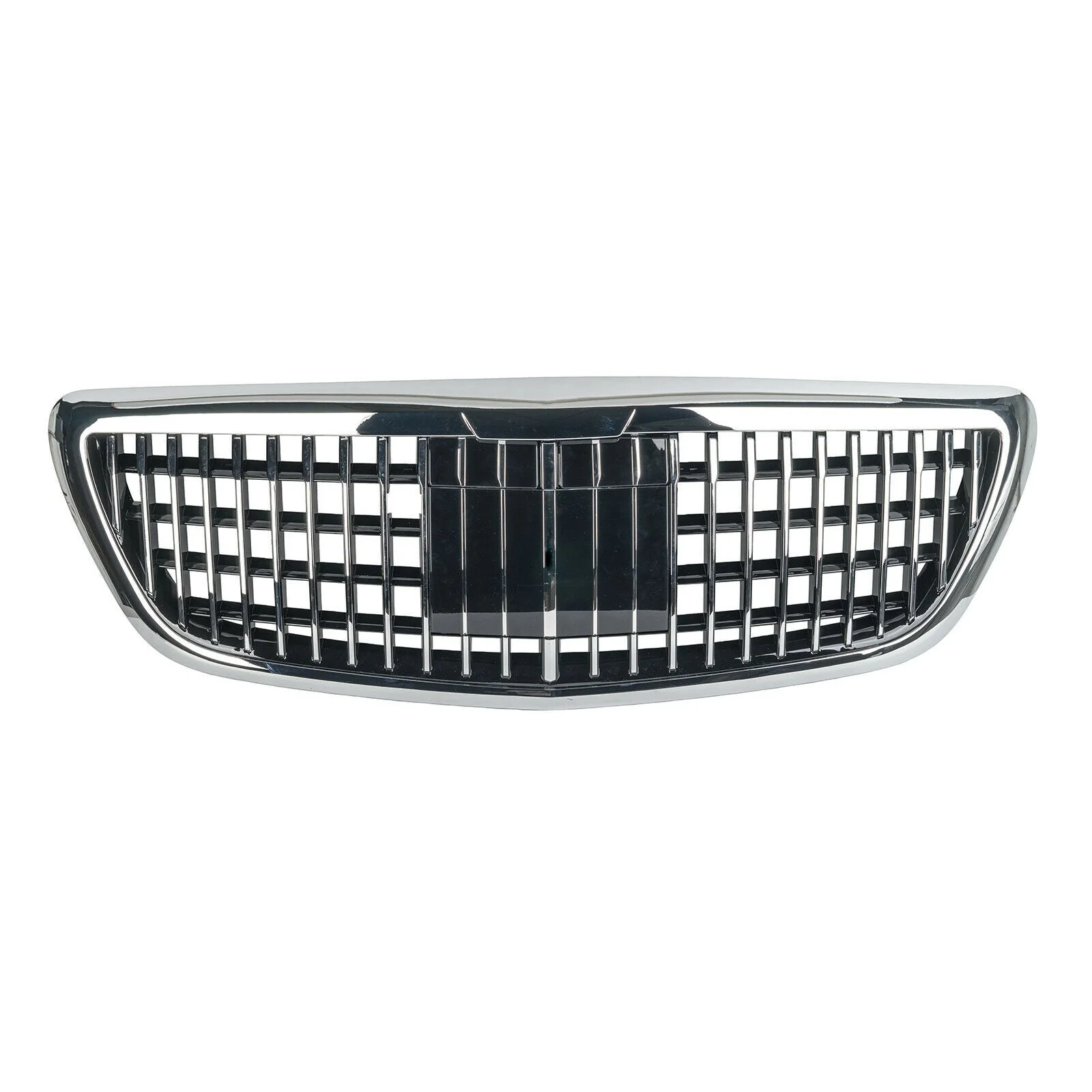 Chrome Front Grill For Mercedes S-Class W222 Sedan 2014-2020 - Image 11