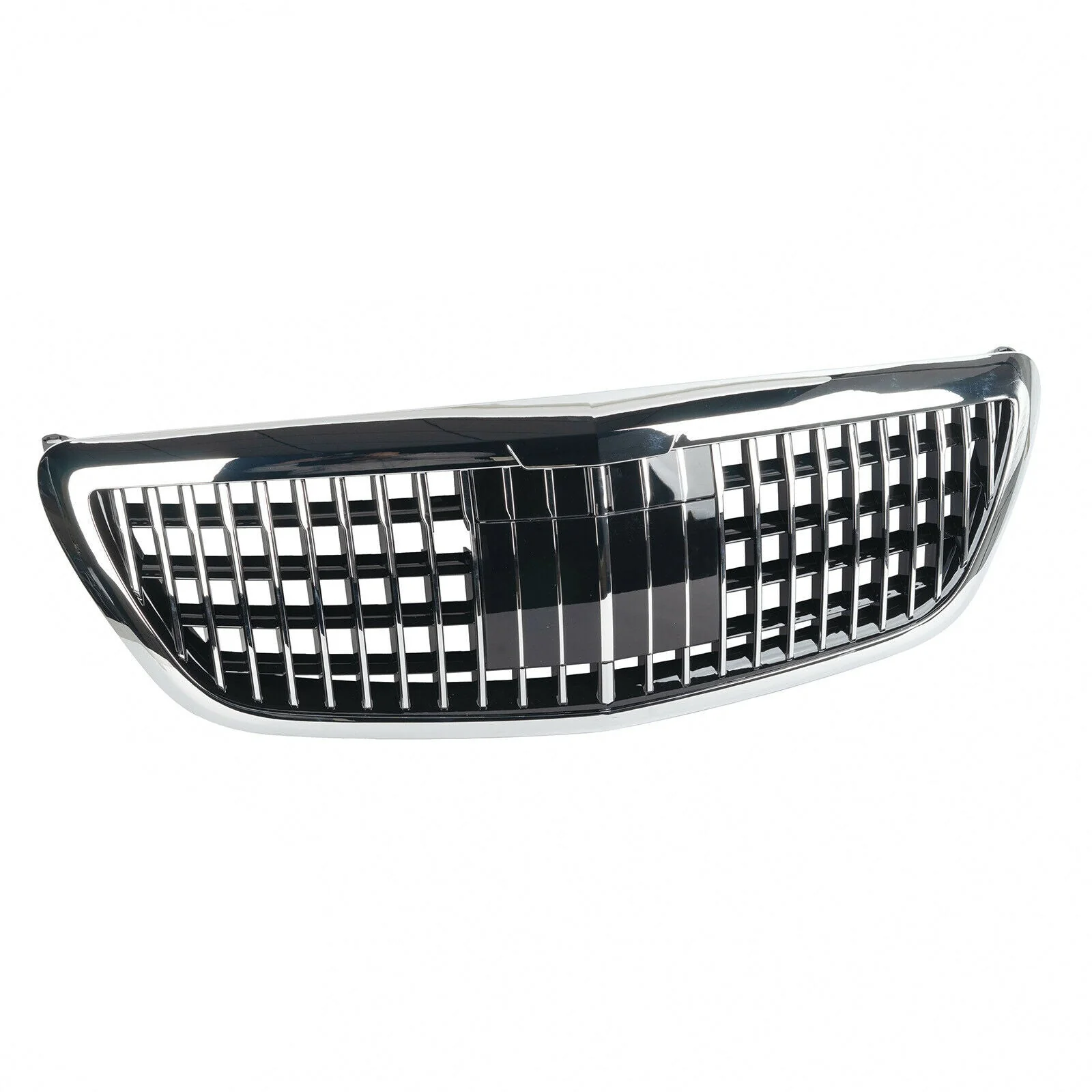 Chrome Front Grill For Mercedes S-Class W222 Sedan 2014-2020 - Image 12