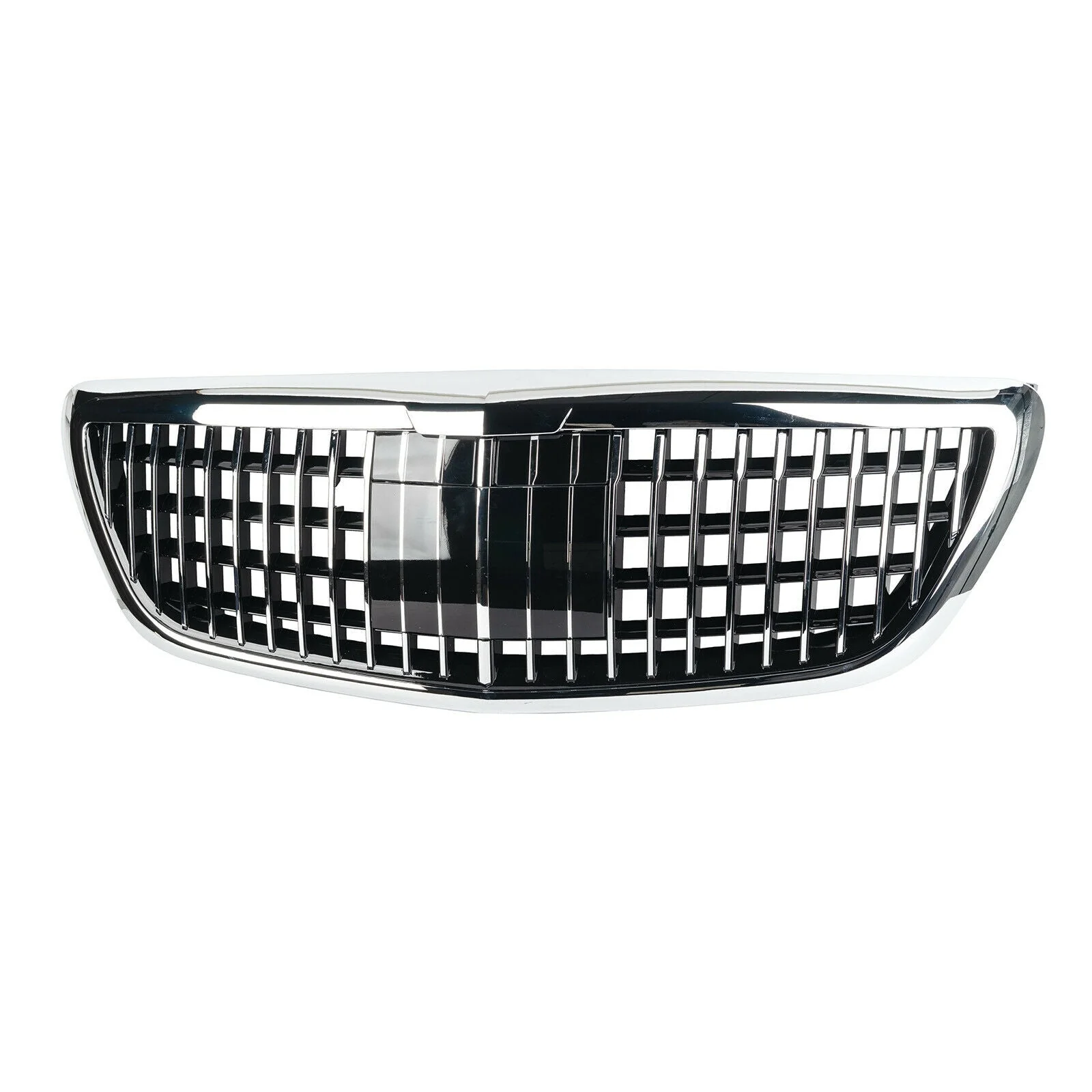Chrome Front Grill For Mercedes S-Class W222 Sedan 2014-2020 - Image 13
