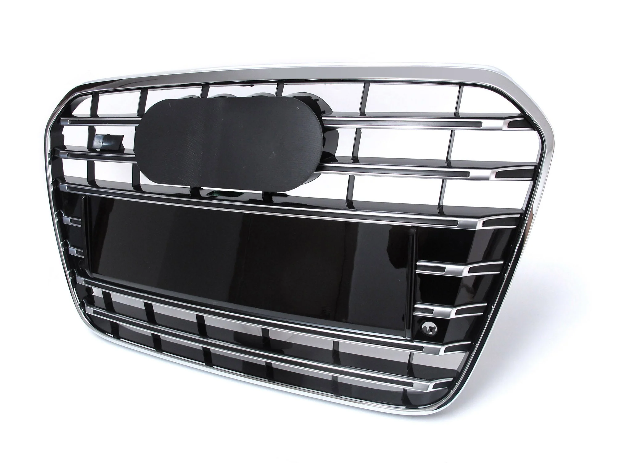Chrome Front Bumper Grille for AUDI A6 C7 S6 2012-2015 - Image 6