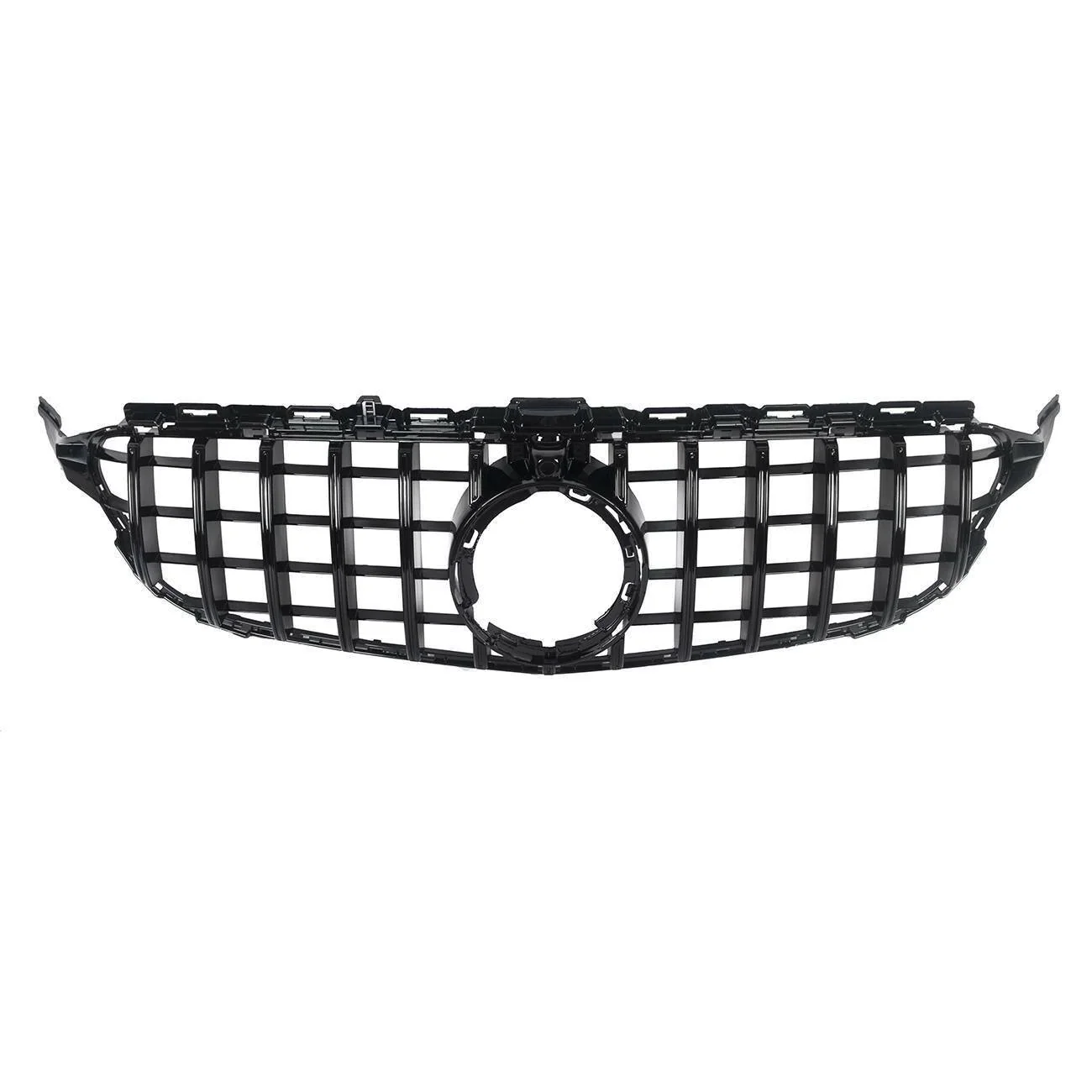 Front Bumper Grill For Mercedes W205 C205 C200 C300 C450 C43 2019-2021 - Image 9