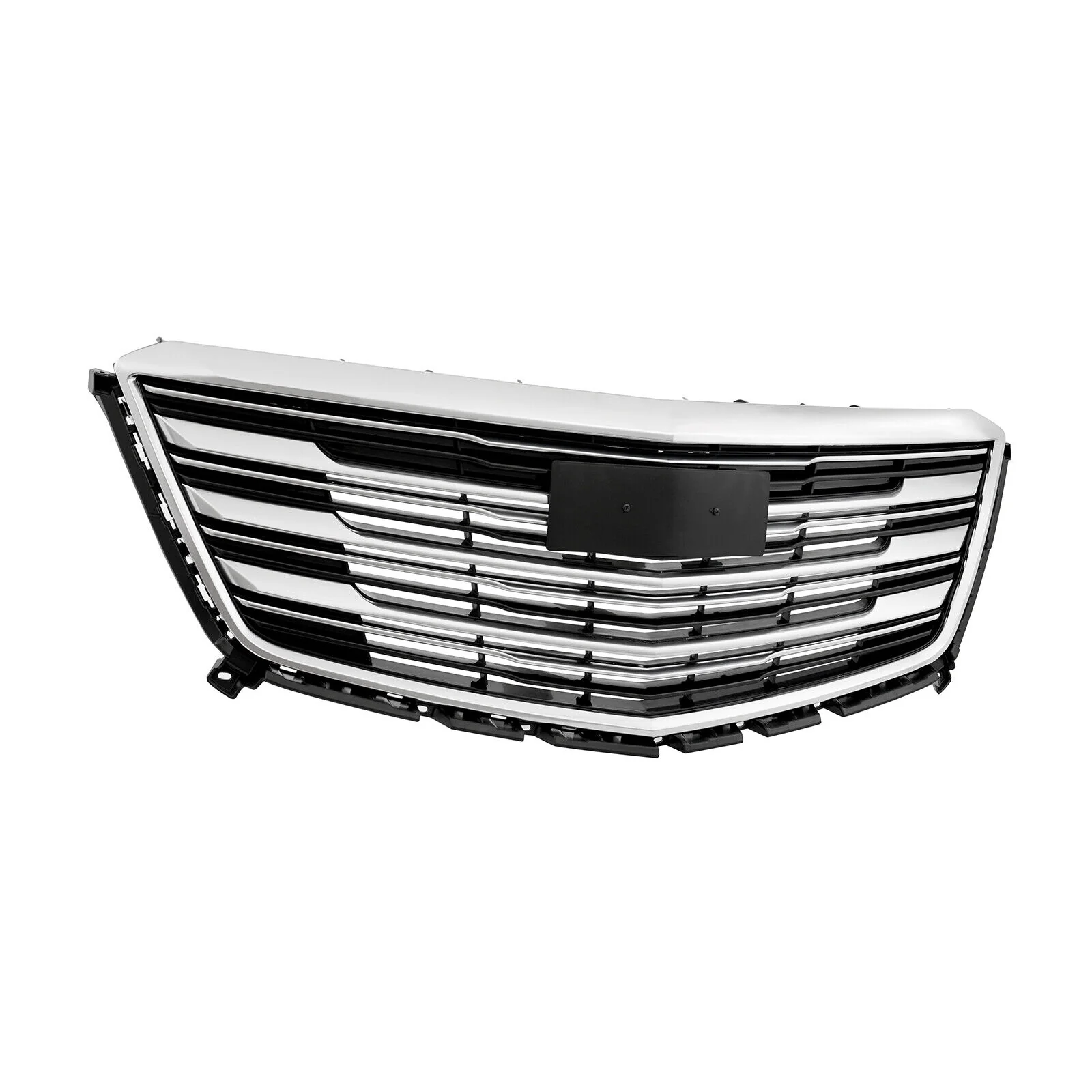 Chrome Front Bumper Upper Grille Grill For 2016-2020 Cadillac XT5 - Image 10