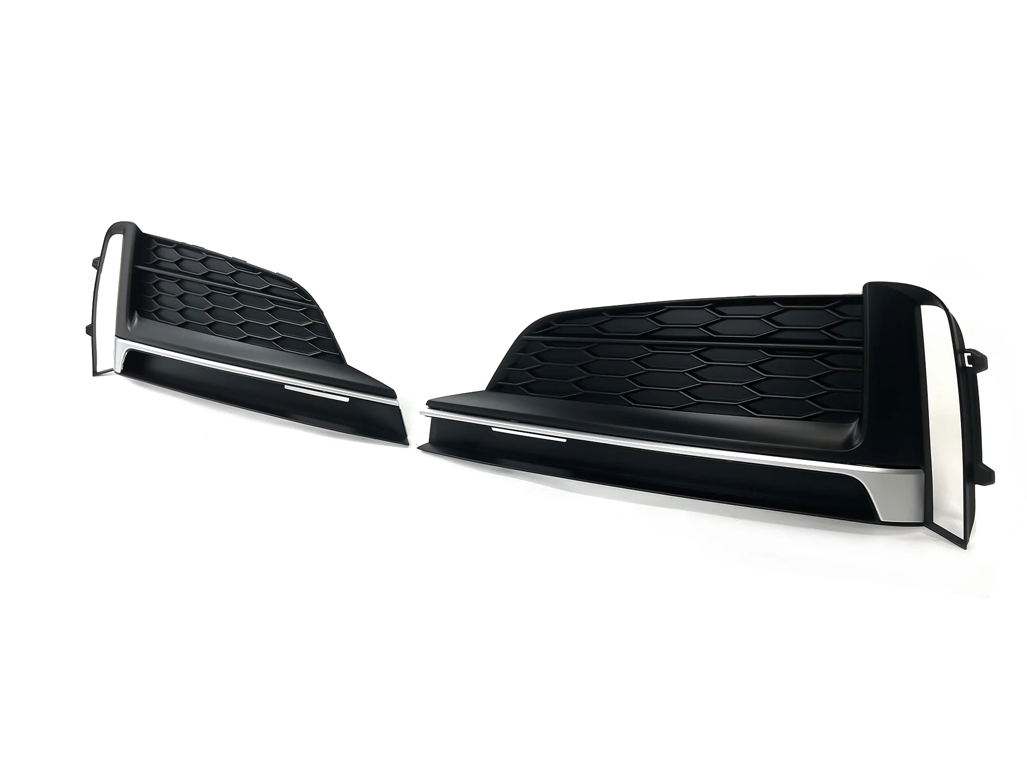 Front Bumper Fog Light Cover Left Right Side For 2018 2019 Audi A5 Sportback - Image 3