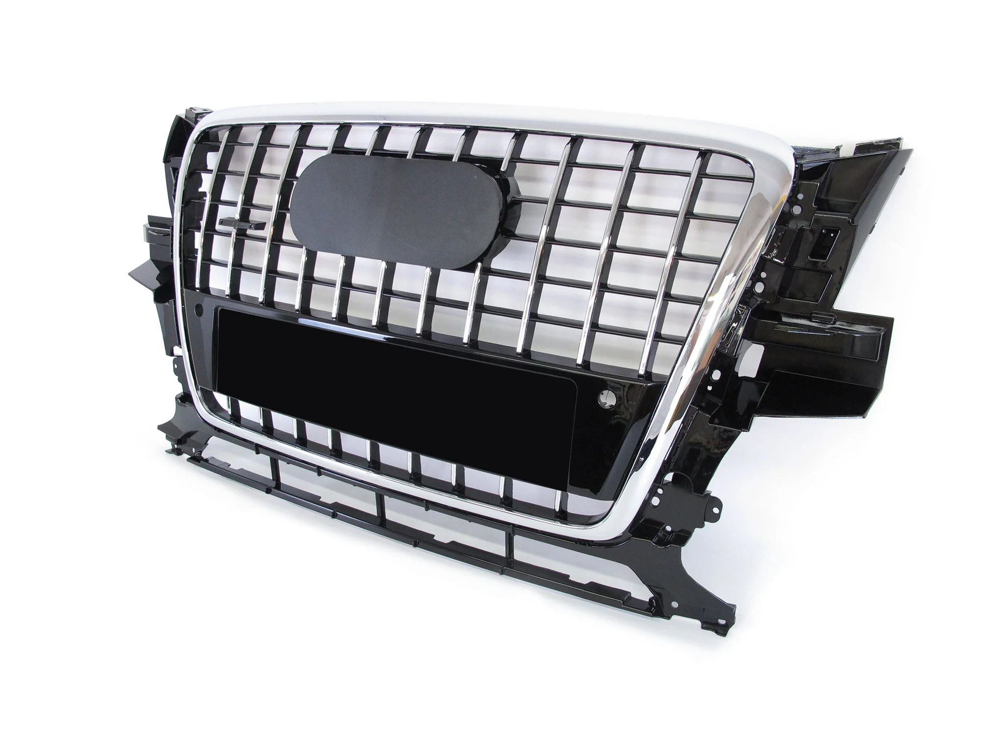 New Chrome Front Bumper Grille Grille Fits For Audi Q5 2009 2010 2011 2012 US - Image 5