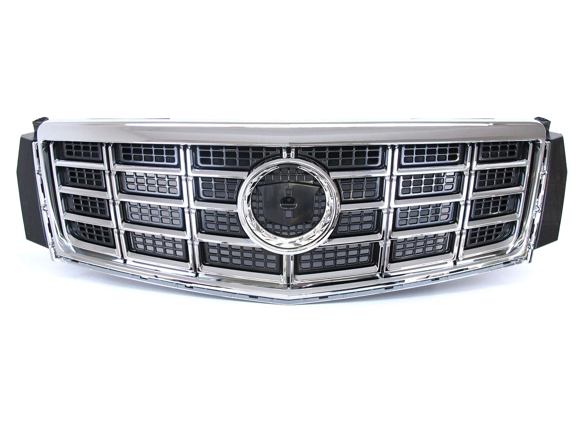 Chrome Luxury Front Upper Grill For Cadillac XTS 2013 2014 - 2017 No Camera Mount - Image 4