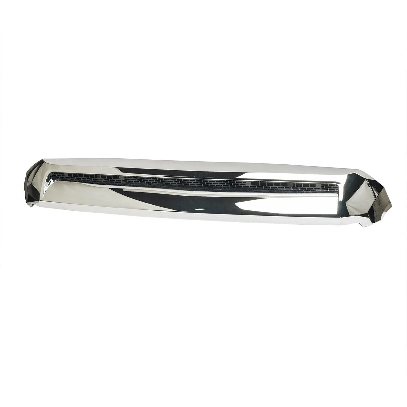 ABS Front Upper Hood Bulge Molding Silver Chrome For Toyota Tundra 2014-2021 - Image 3