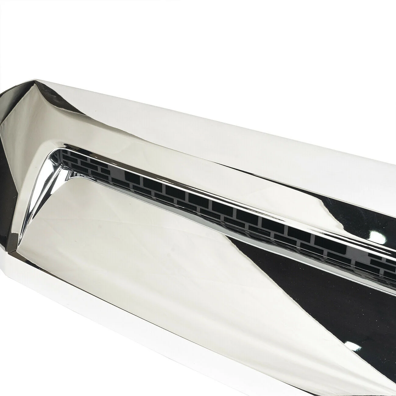 ABS Front Upper Hood Bulge Molding Silver Chrome For Toyota Tundra 2014-2021 - Image 6