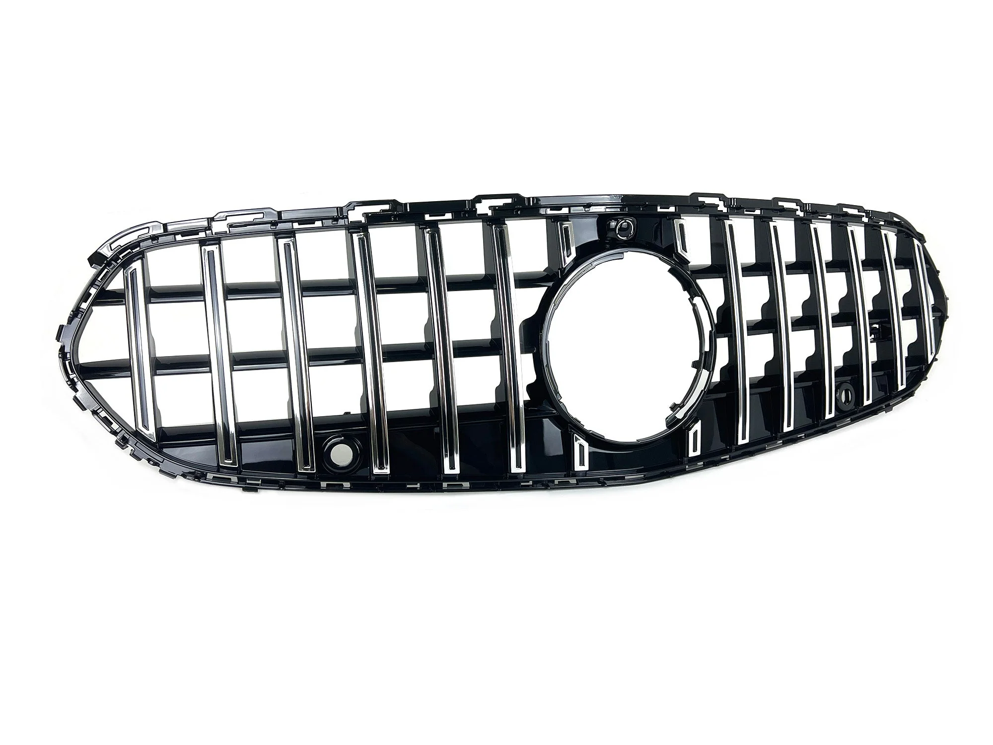 Chrome Front Grille Grill For 2022-2023 Mercedes W206 C200 C300 Non-AMG - Image 5