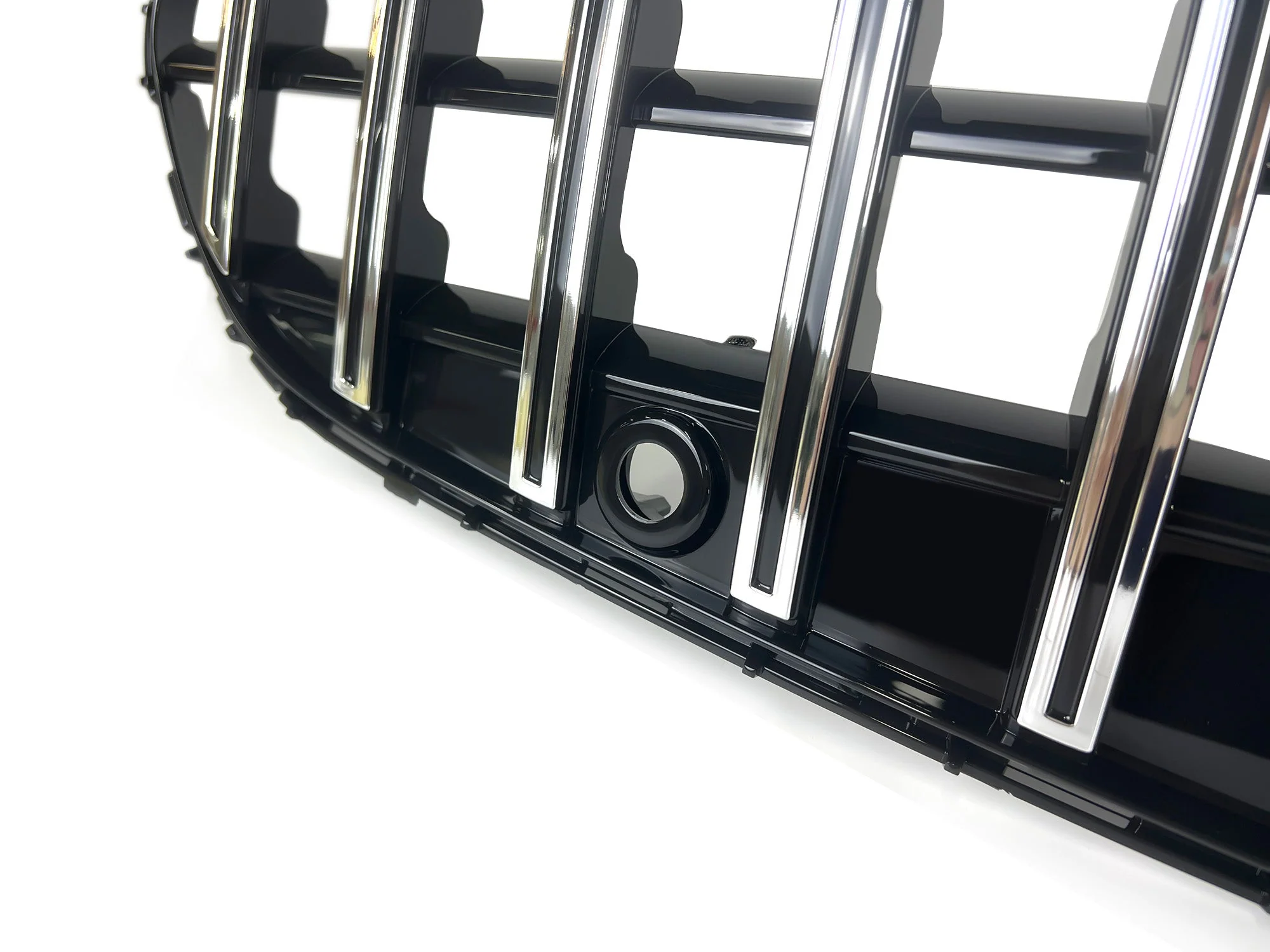 Chrome Front Grille Grill For 2022-2023 Mercedes W206 C200 C300 Non-AMG - Image 6
