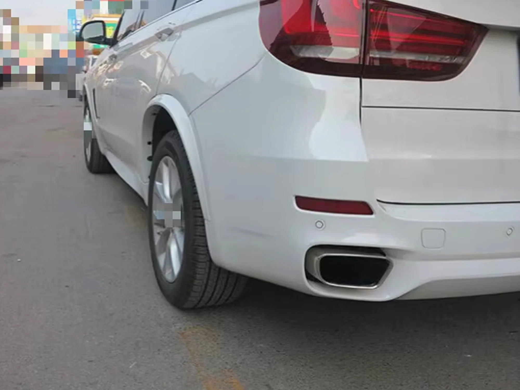 Muffler Tailpipe Exhaust Pipe Muffler Tips for BMW X5 F15 35i M-Sport 2014-2018 - Image 4