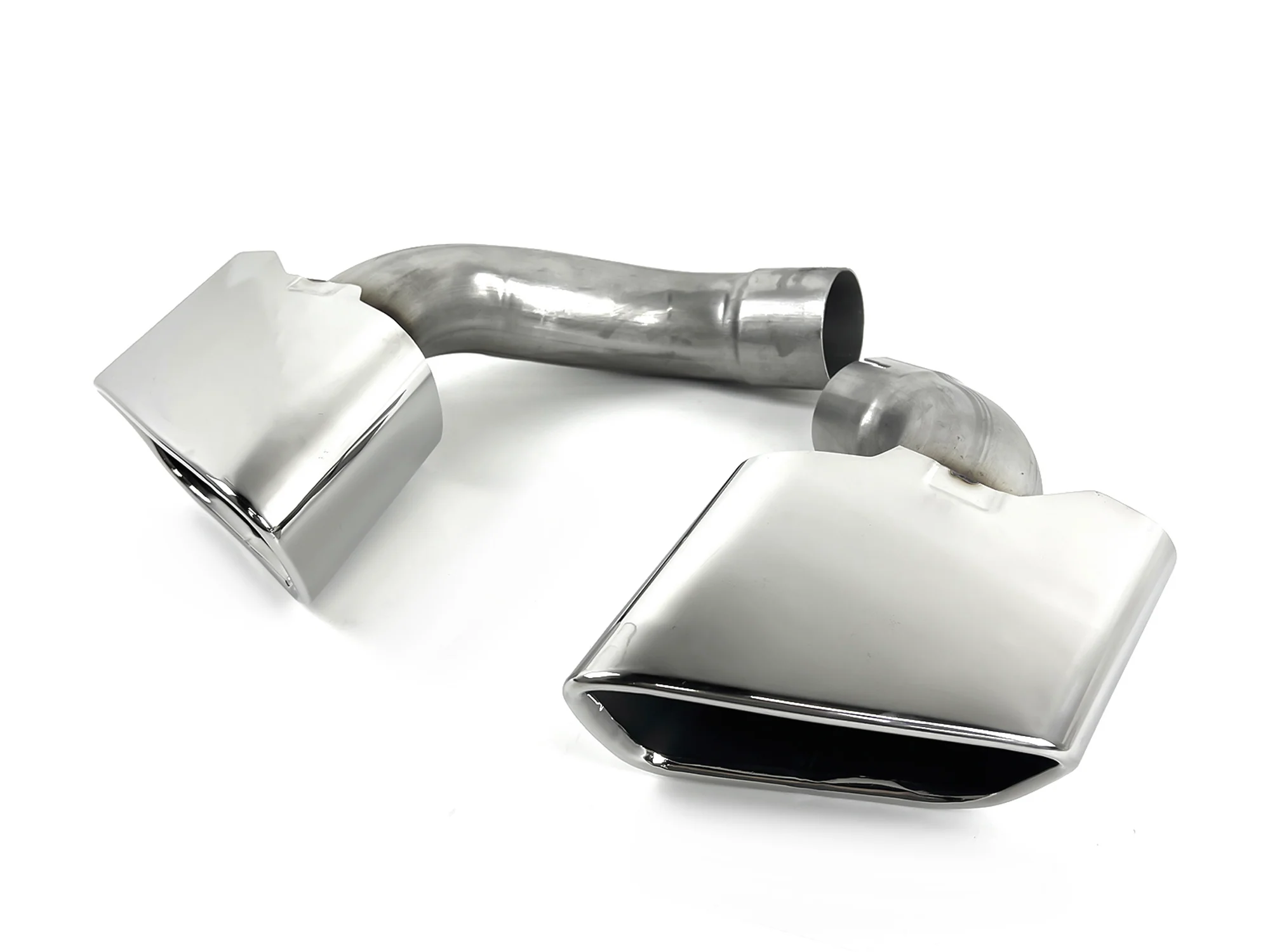 Muffler Tailpipe Exhaust Pipe Muffler Tips for BMW X5 F15 35i M-Sport 2014-2018 - Image 6
