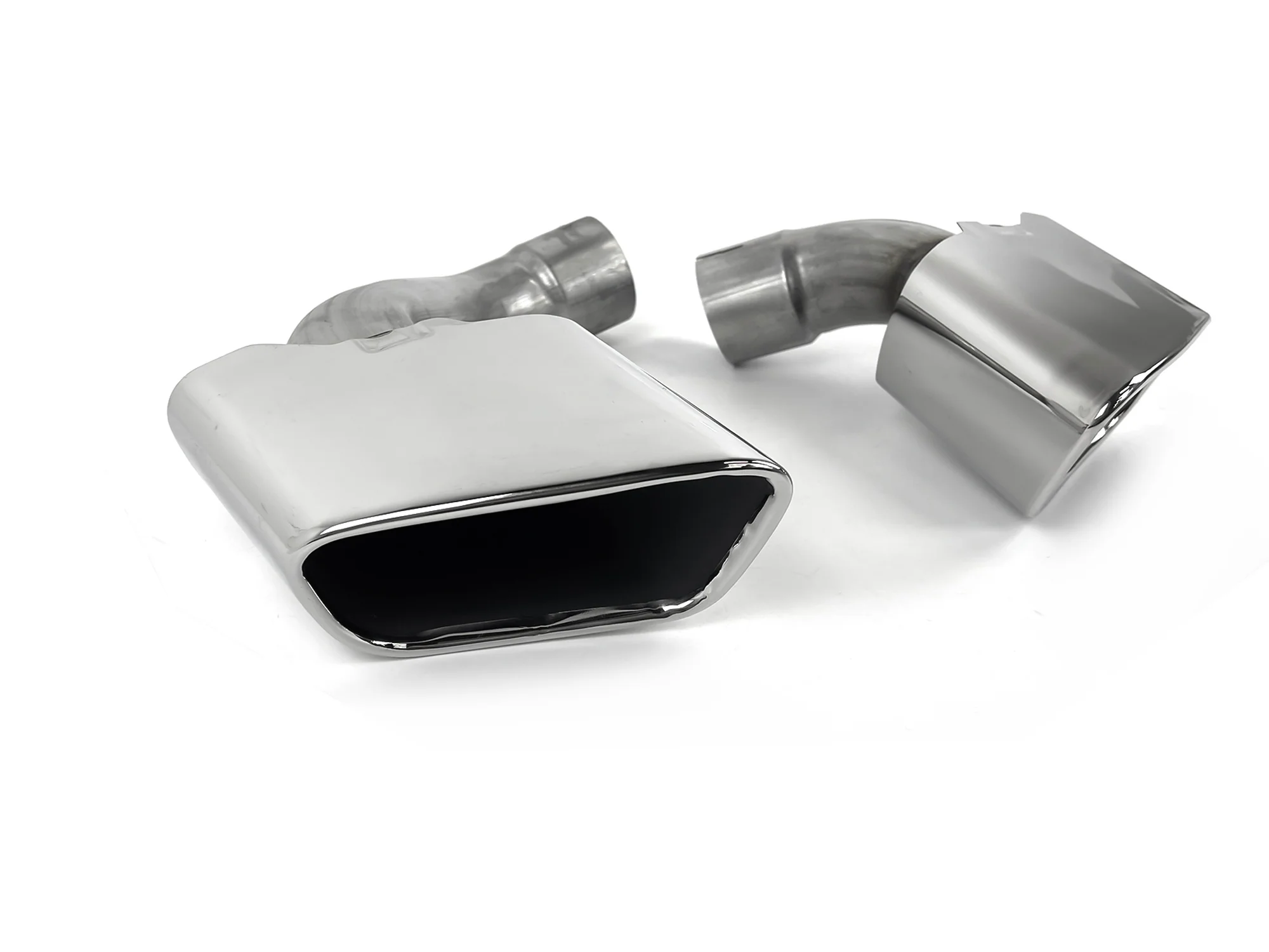 Muffler Tailpipe Exhaust Pipe Muffler Tips for BMW X5 F15 35i M-Sport 2014-2018 - Image 8