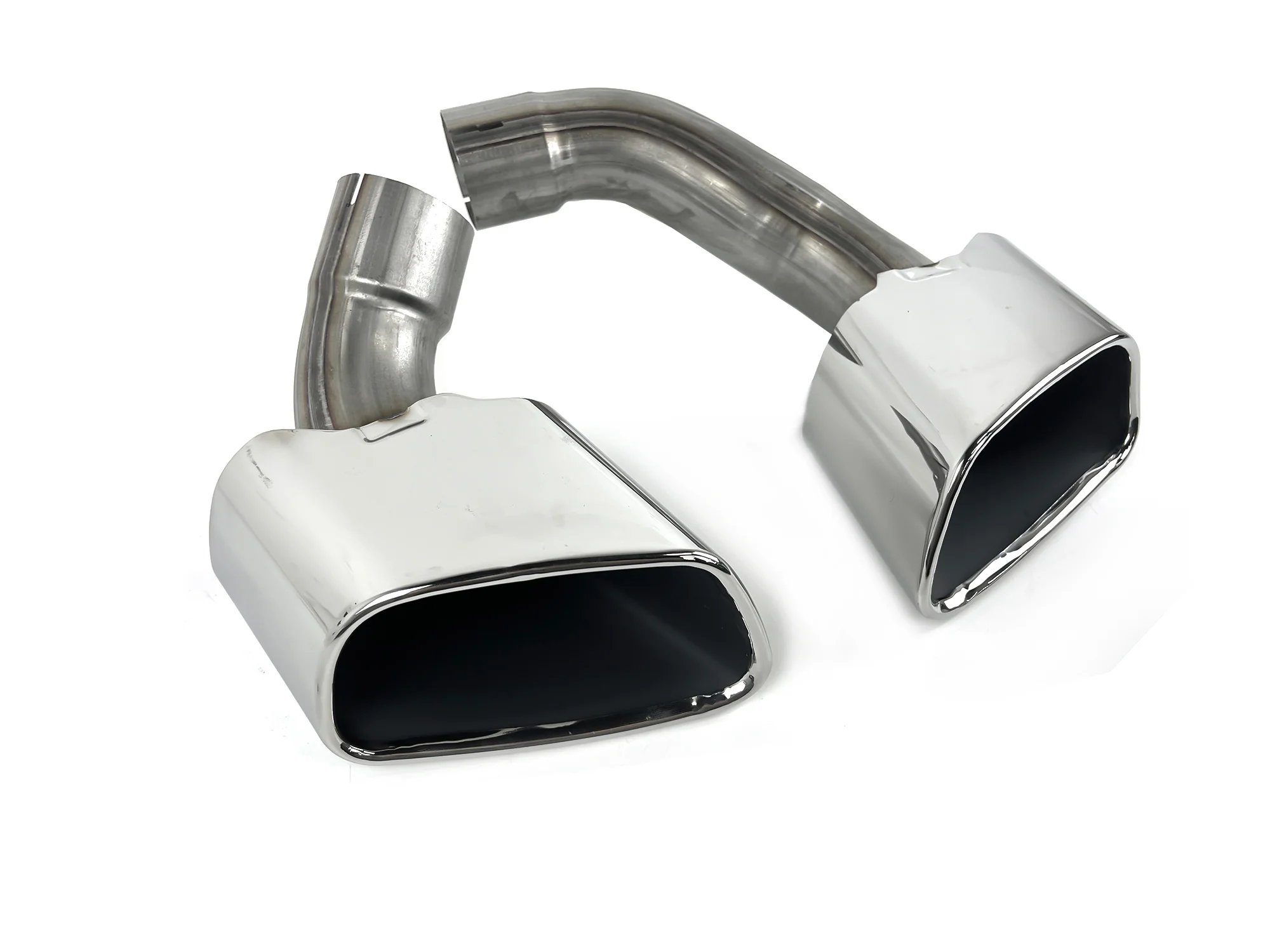 Muffler Tailpipe Exhaust Pipe Muffler Tips for BMW X5 F15 35i M-Sport 2014-2018 - Image 9