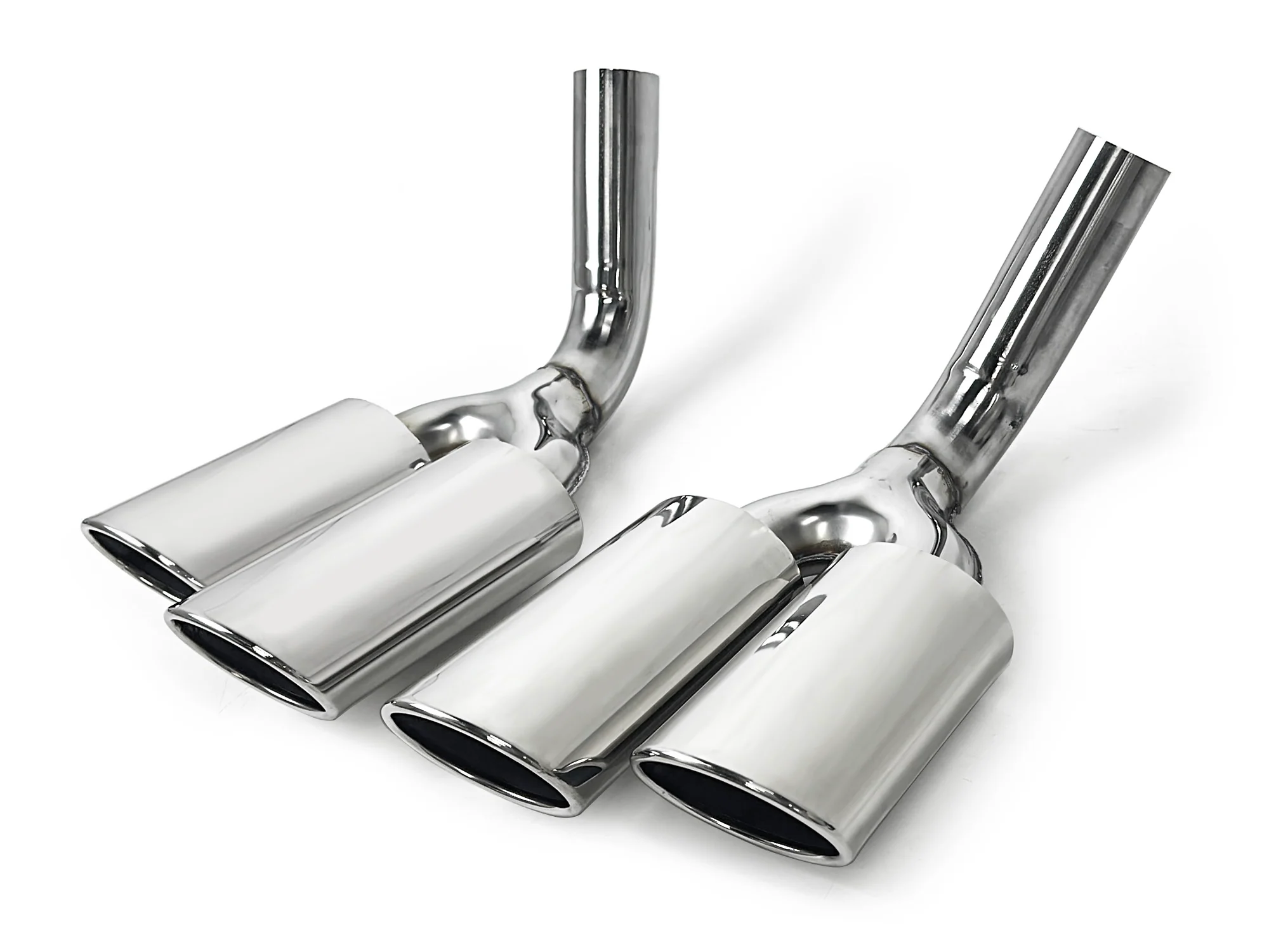Chrome Twin Exhaust Tips For Mercedes G-Class W463 G500 G550 G320 1989-2018 - Image 5