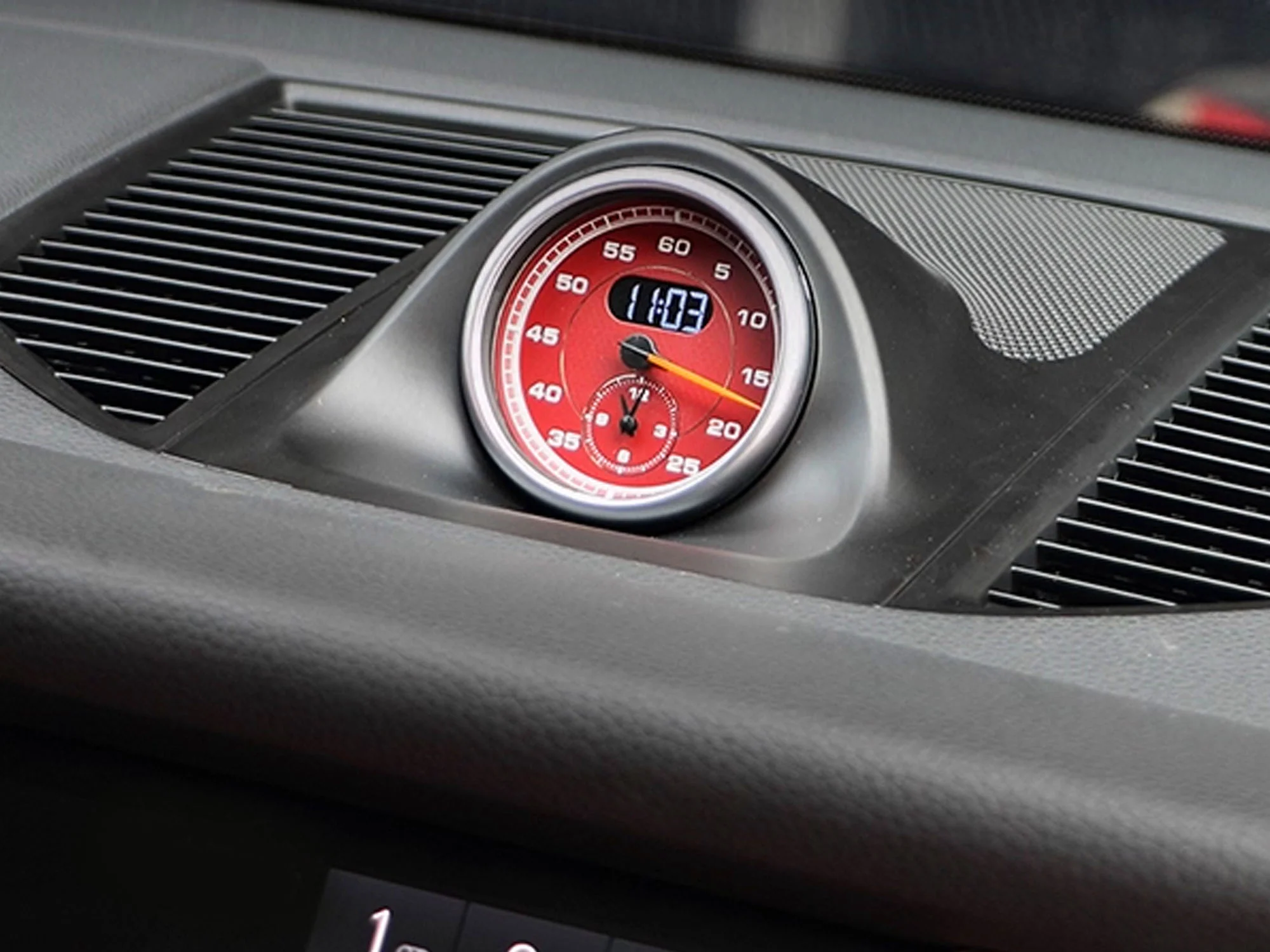 Sport Chrono Stopwatch Clock with Wire Harness for Porsche 911 991 718 Macan Cayenne - Image 4