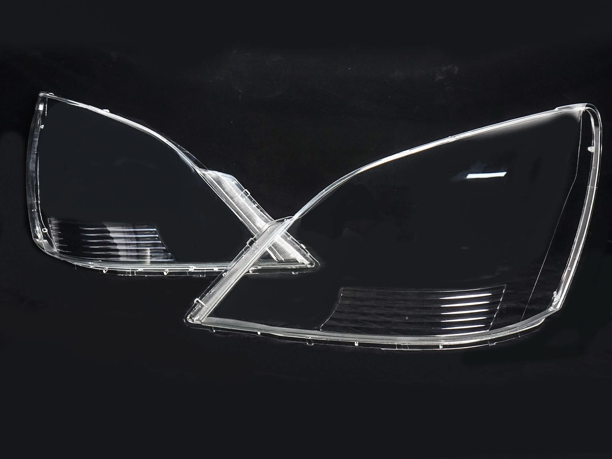 Clear Headlamp Lens Shell Headlight Covers for Lexus GX470 2003-2009 Pair with Sealant - Image 4