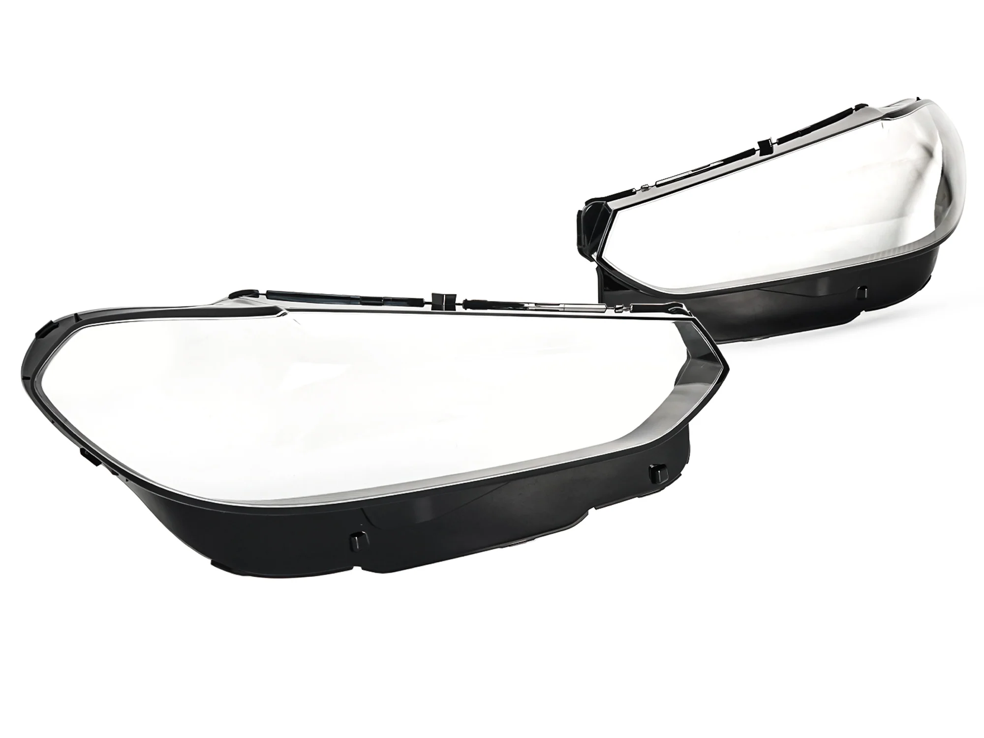 For 2022-2024 BMW X3 X4 G01 G02 LCI Left+Right Side Front Headlight Lens Clear Cover + Glue - Image 3