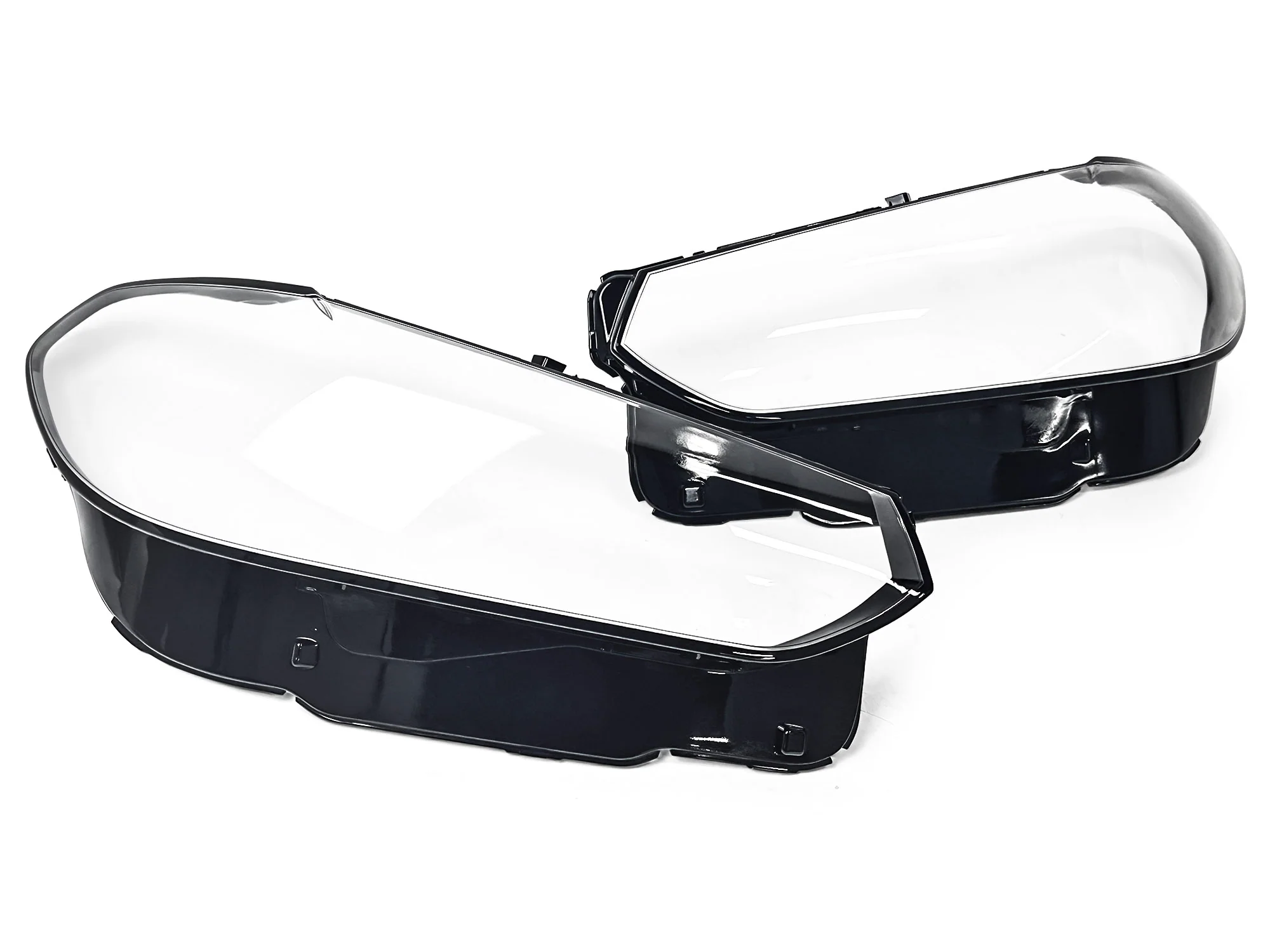 For 2022-2024 BMW X3 X4 G01 G02 LCI Left+Right Side Front Headlight Lens Clear Cover + Glue - Image 4