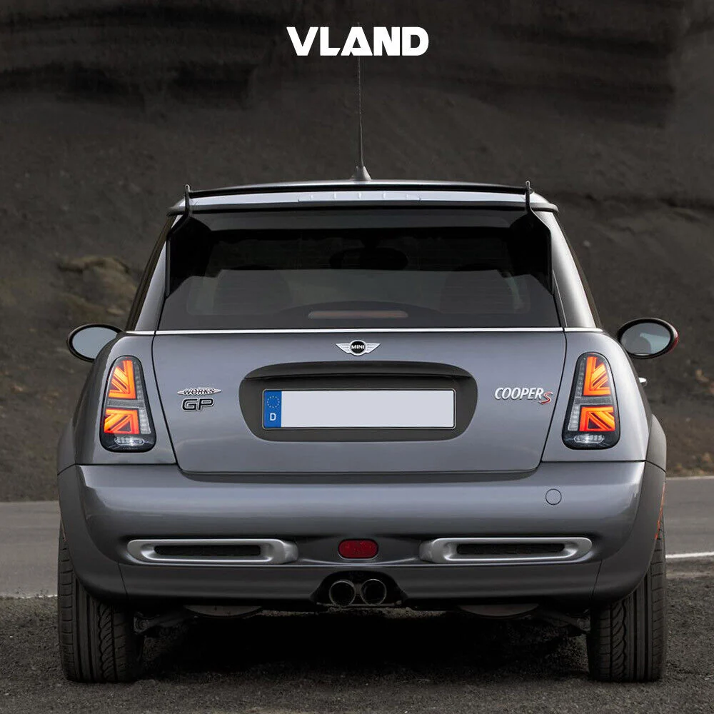 Clear LED Tail Lights For 2001-2006 Mini Cooper S R50 R52 R53 w/Animation - Image 11