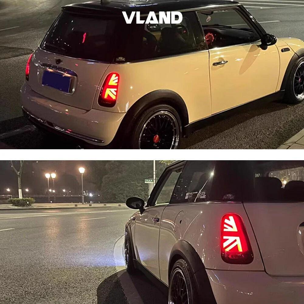 Clear LED Tail Lights For 2001-2006 Mini Cooper S R50 R52 R53 w/Animation - Image 12